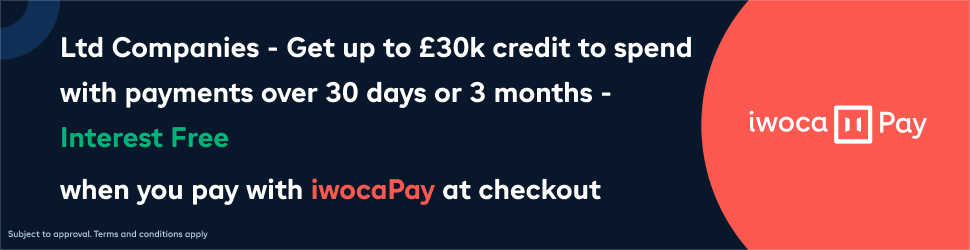iwocaPay from iwoca: UK limited businesses and LLPs can get up to £30,000 of credit to spend with 1Way Food Service on orders from £150, then delay payment for 30 days or split it into 3 equal monthly payments — both interest-free. Subject to approval. Terms and conditions apply.